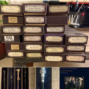 21 magic wands measuring 30 centimeters from the Harry Potter collection…